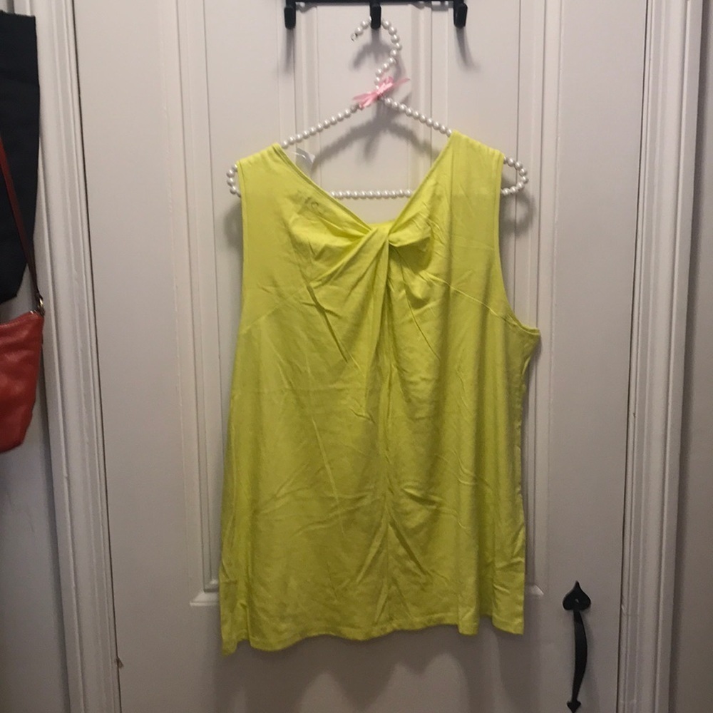 Loft XL Tank Knotted back detail.